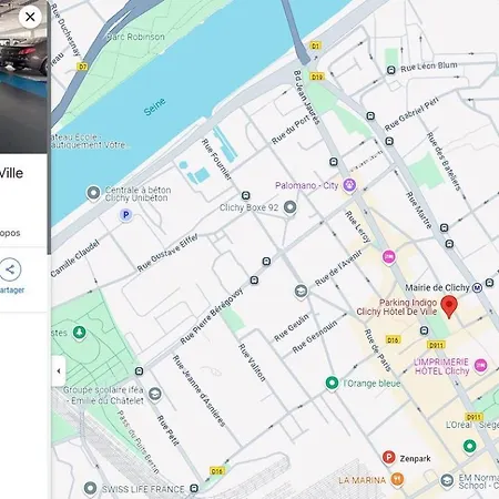 Appartement Great With Private Garden Clichy